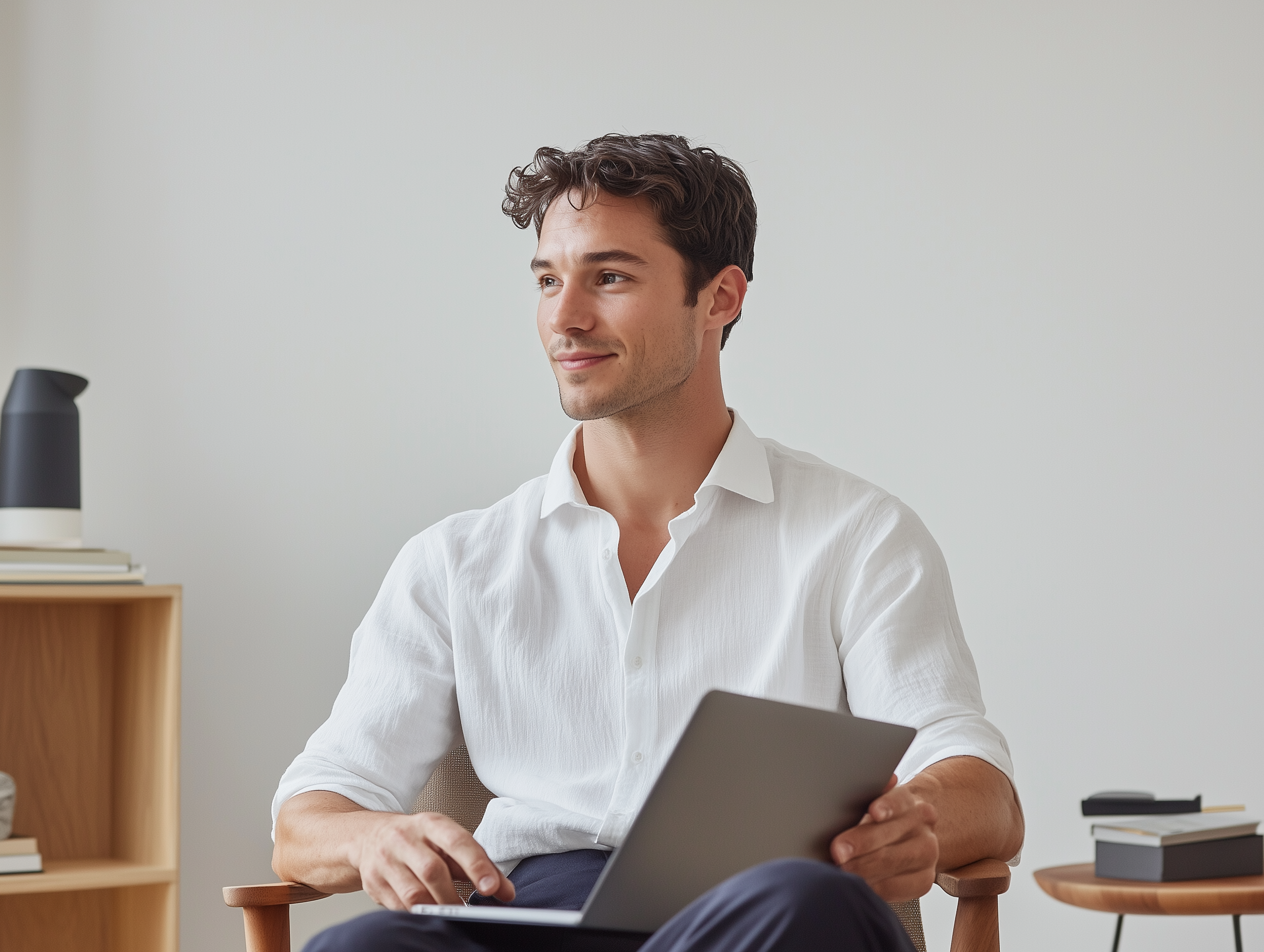 Advisor in conversation