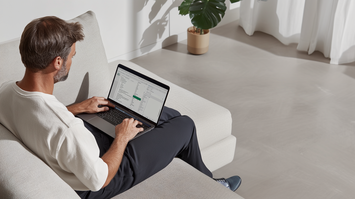 Business advisor working at a desk